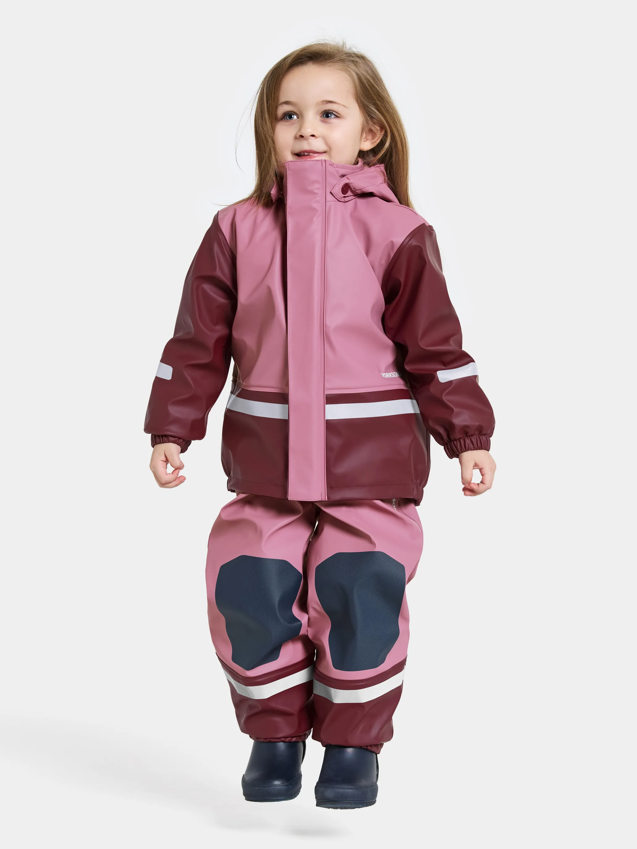 Didriksons Boardman Kids Set 12 Heather Pink