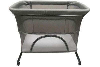 BabyDan Bedside Multi Crib, Grå Mesh