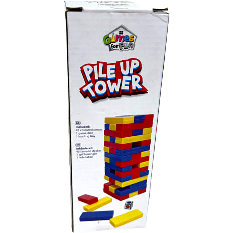 Games for Fun Pile up Tower familiespil