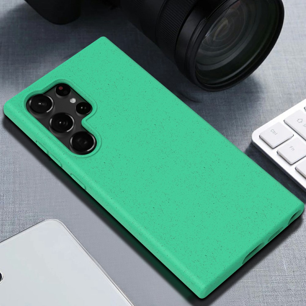Samsung Galaxy S24 Ultra Bio Gummi Schutzhülle Eco Friendly Nachhaltig Kompostierbar - Dunkelblau