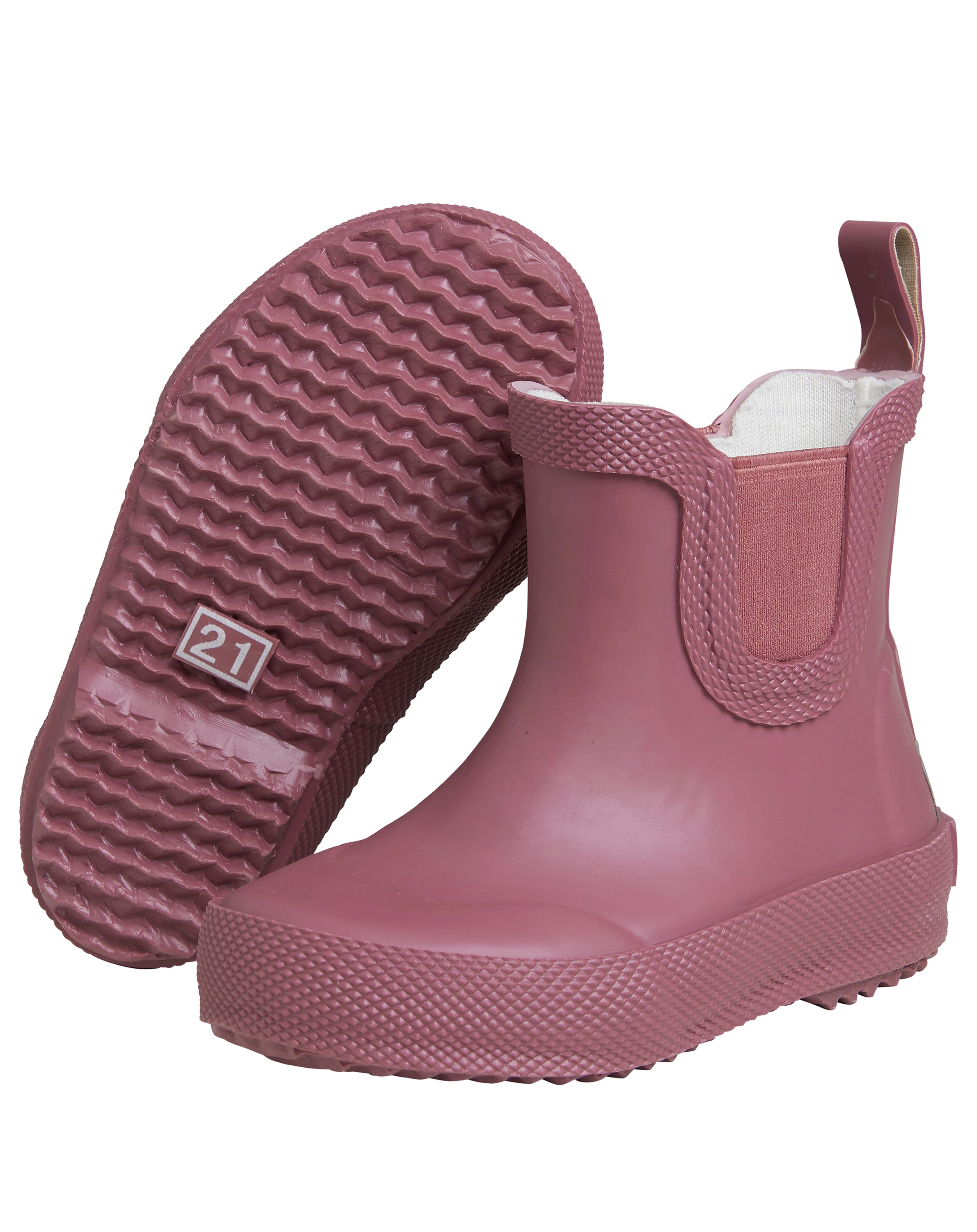 Gummistiefel BASIC kurz in rose brown