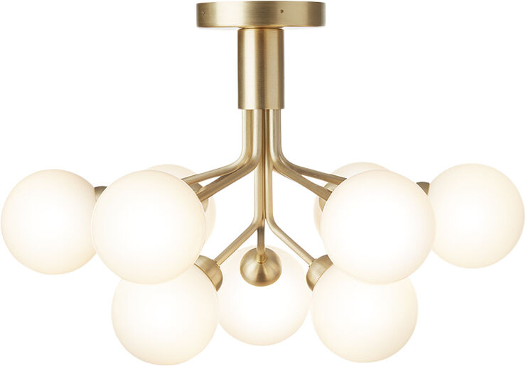 Nuura Apiales 9 Ceiling Brass / opal