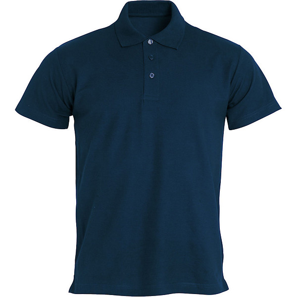 CLIQUE Polo basic Homme Bleu Marine 3XL