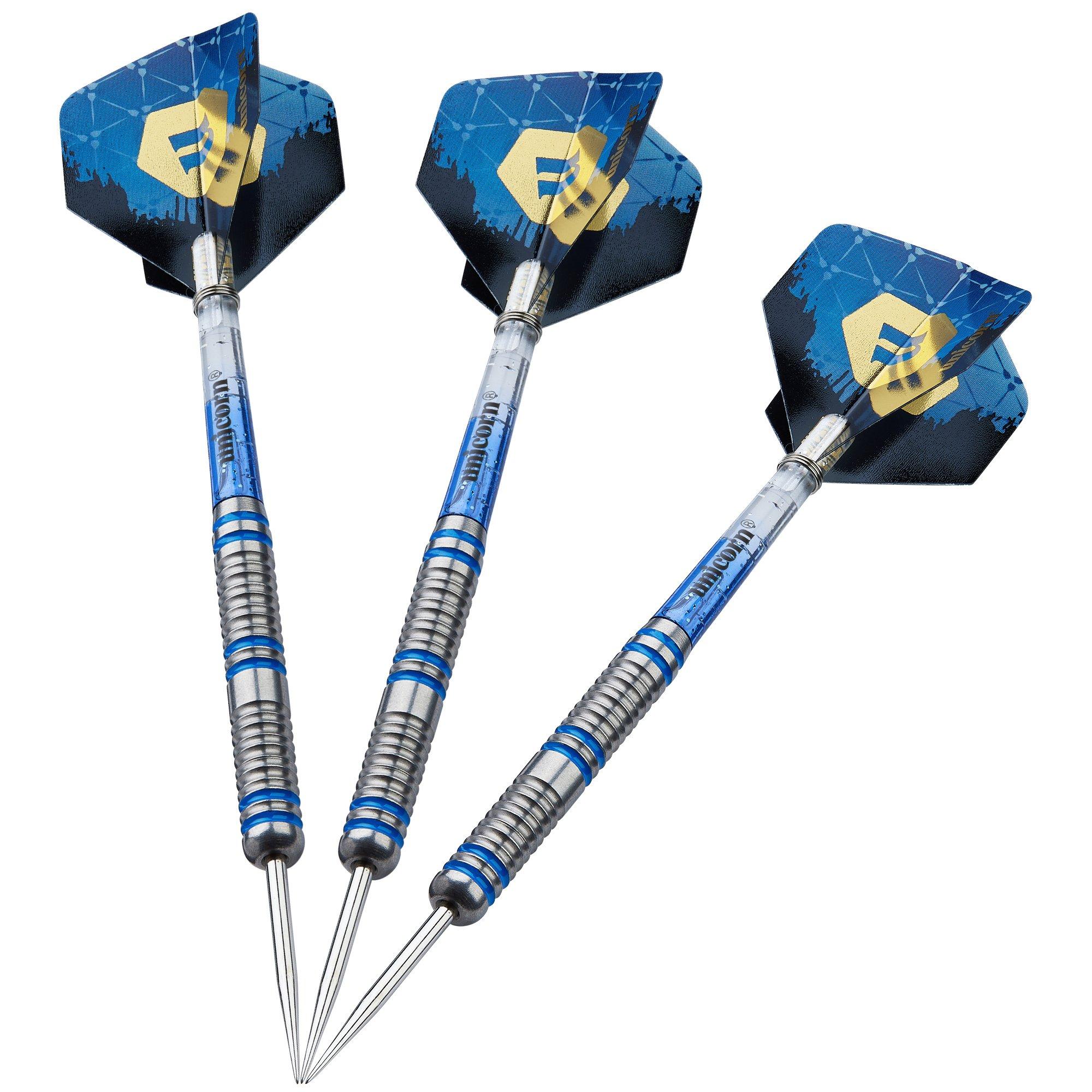 Unicorn Darts Steel Tip Darts Set Level 5 Gary Anderson 21g 23g or 25g
