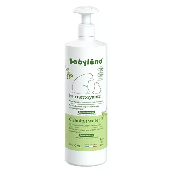 Babylena Eau Nettoyante Bio 400ml