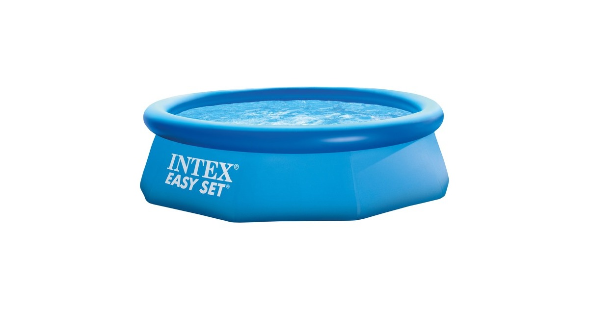 IntexEasy Set zwembad Set 305x76cm  (Blauw, Filterelement ECO 602G, Tweedekans)