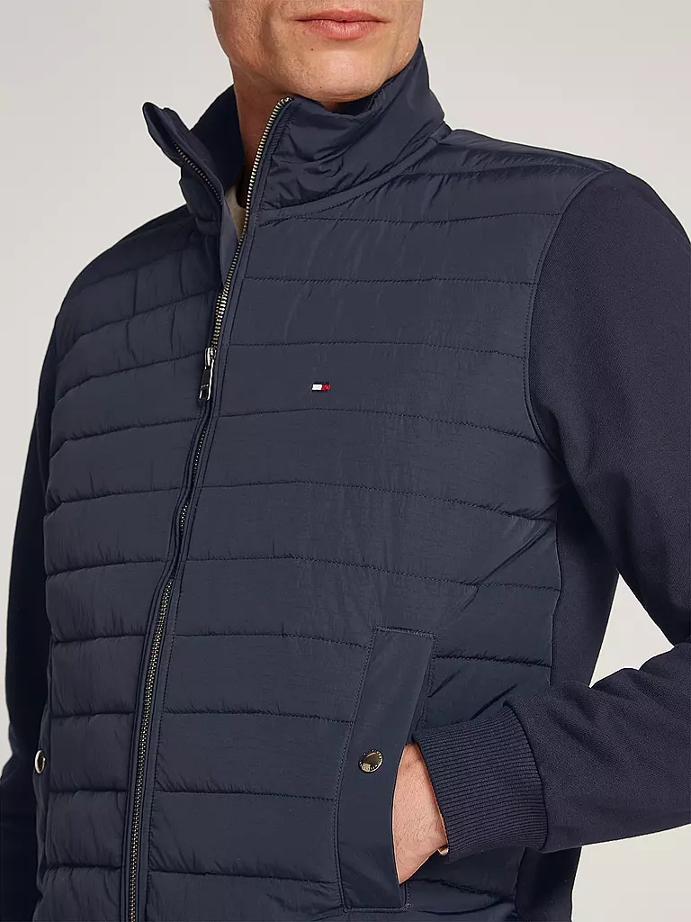 TOMMY HILFIGER Sweatjacke blau
