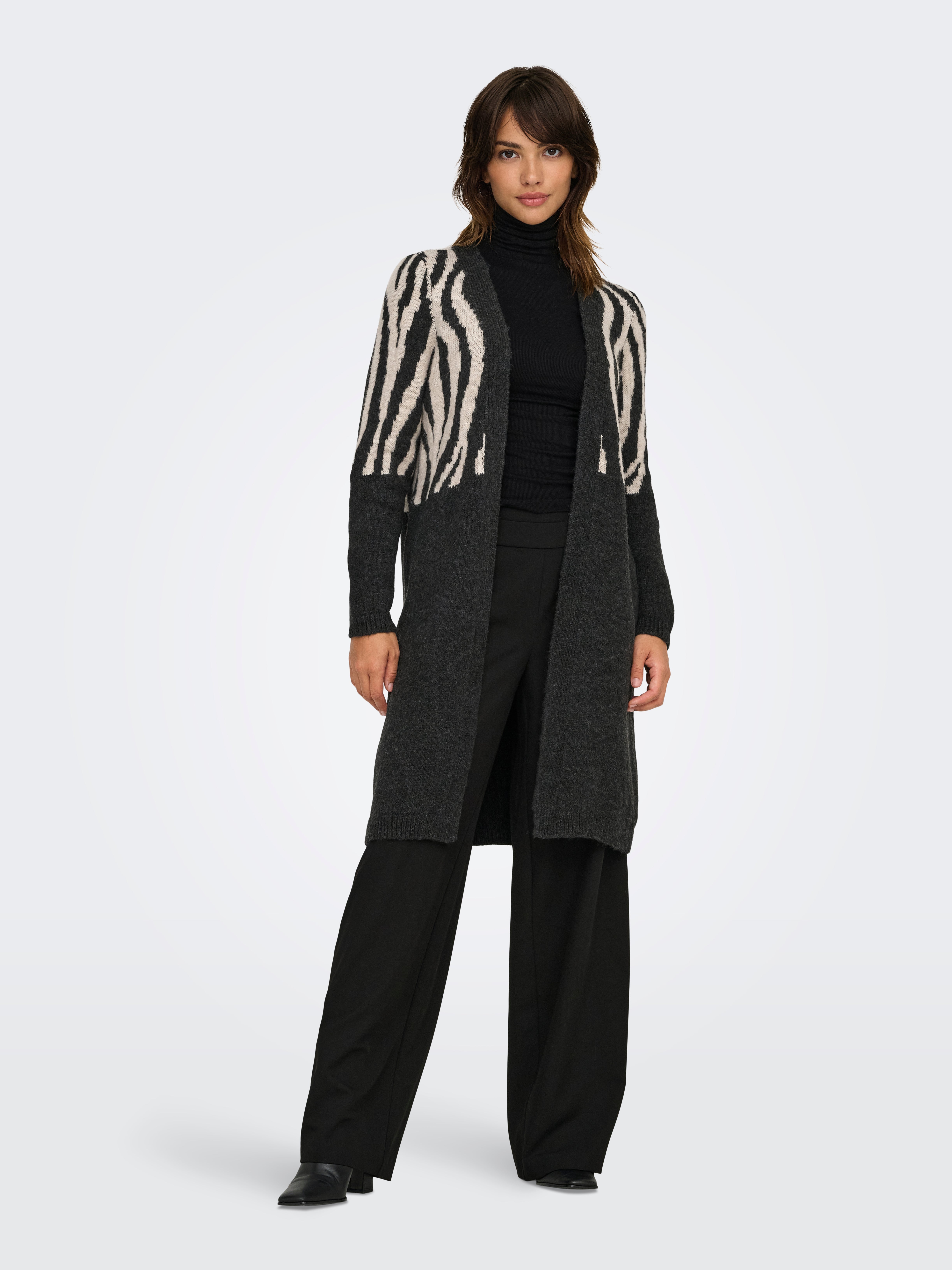 ONLJADE Strickjacke Pirate Black