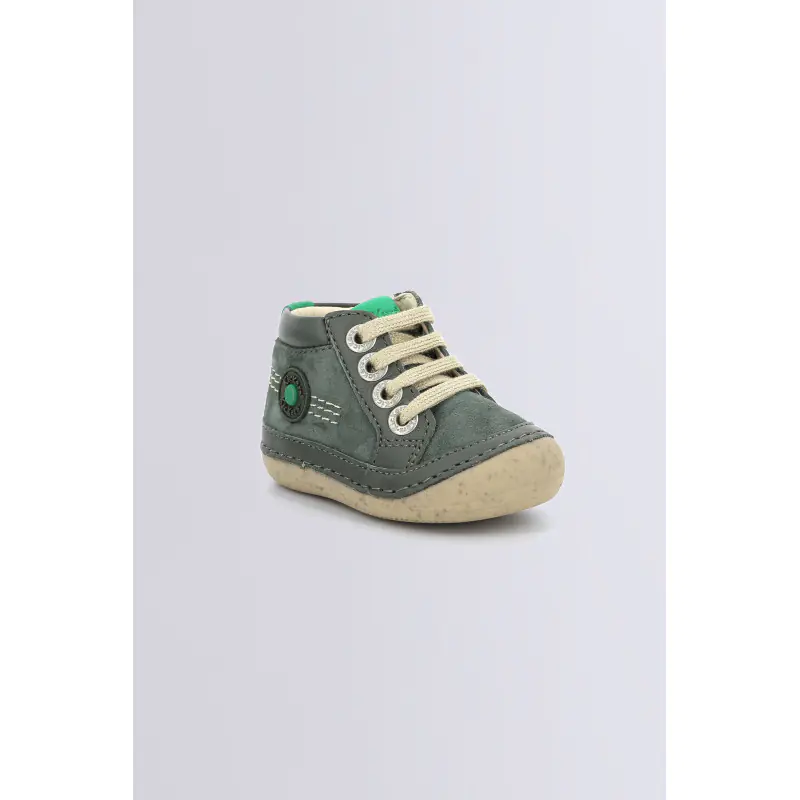 SONISTREET KAKI BOTTILLONS Cuir Garçon