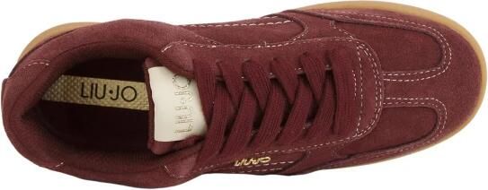 Liu Jo Amazing 25 leren sneakers bordeaux