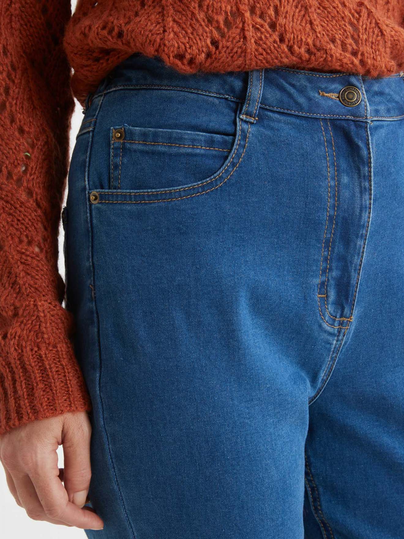Jean coupe boyfriend 5 poches