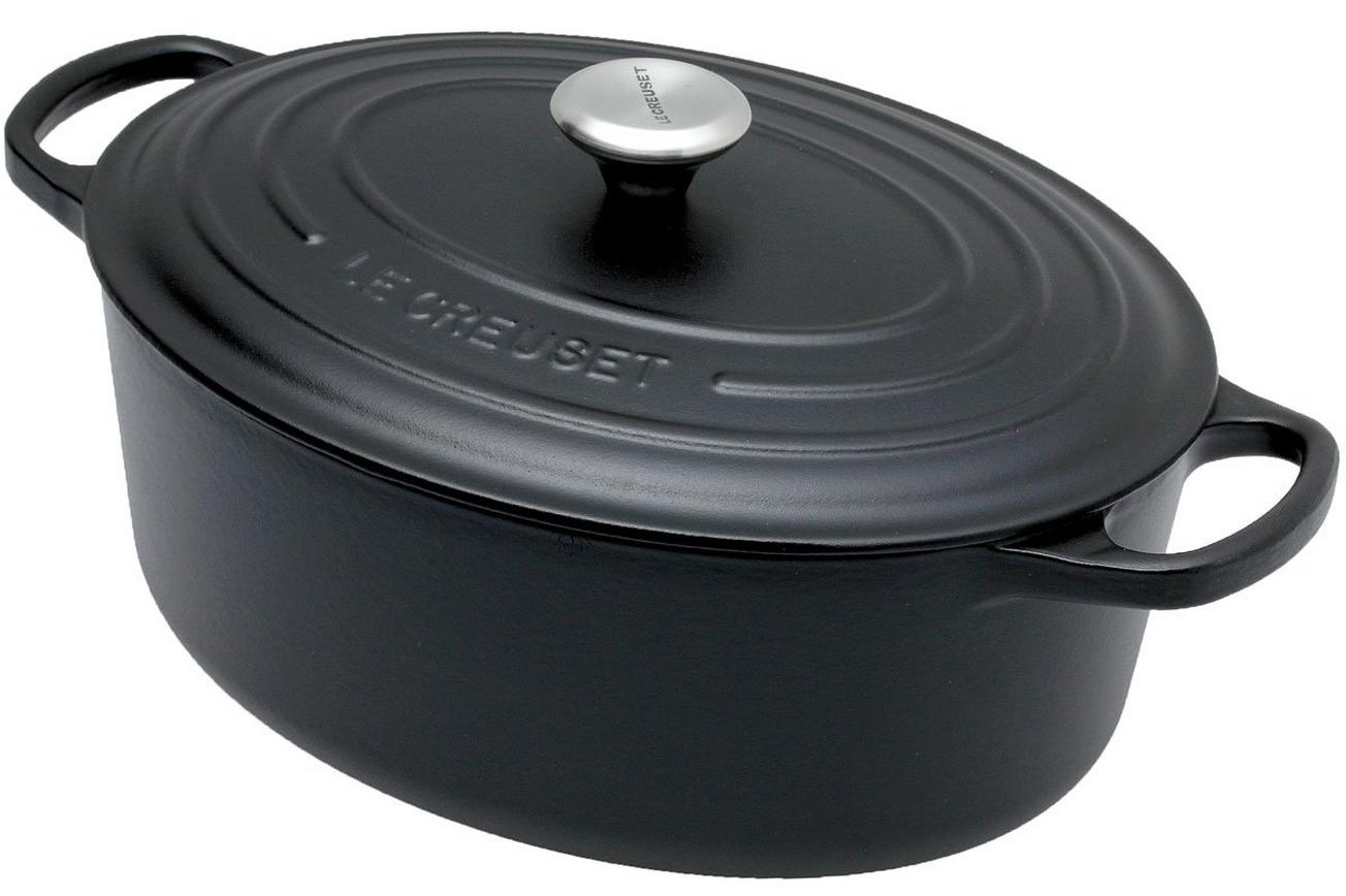 Le Creuset braadpan - cocotte ovaal 27cm, 4,1L zwart