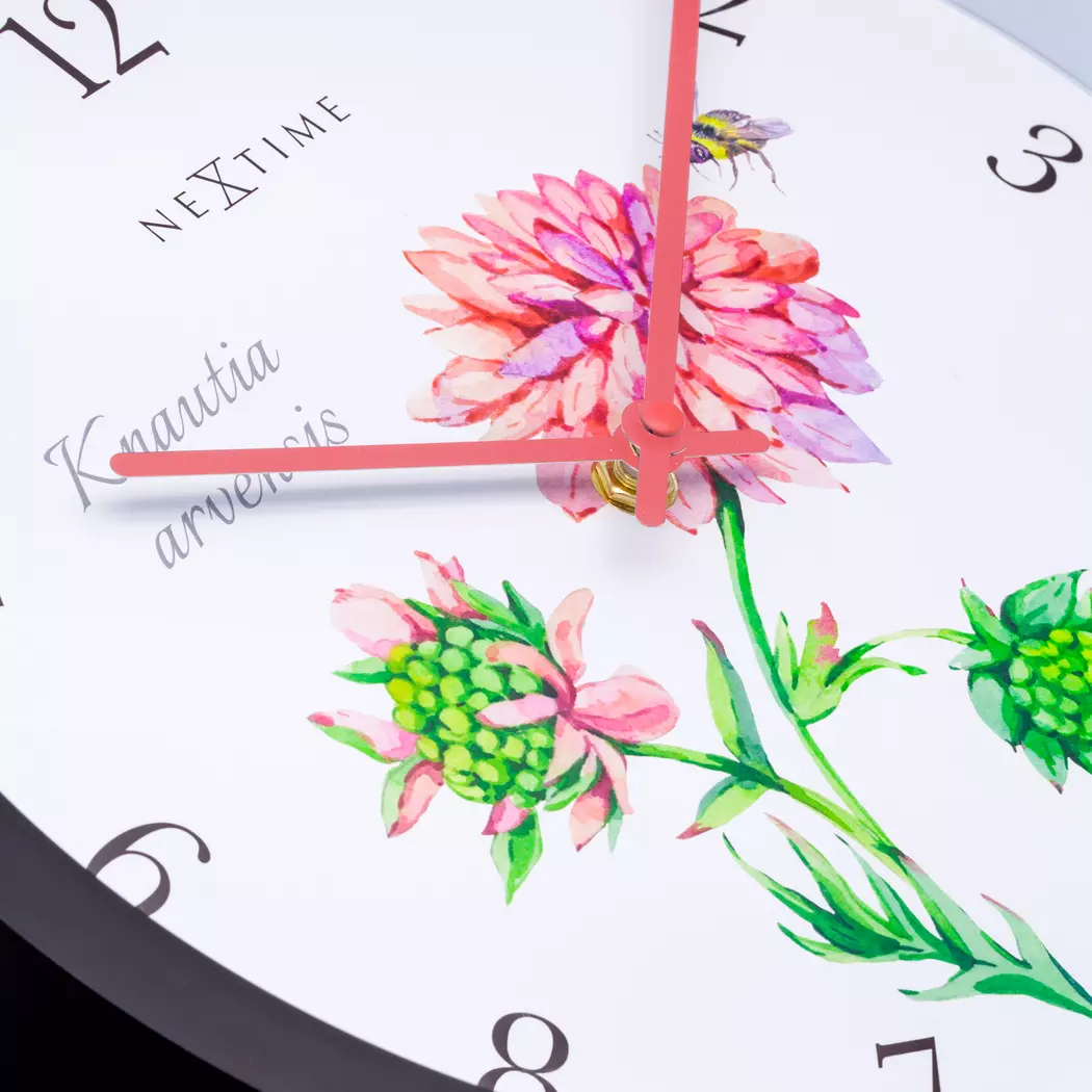 Quarzwanduhr Knautia Ø 30,5 cm