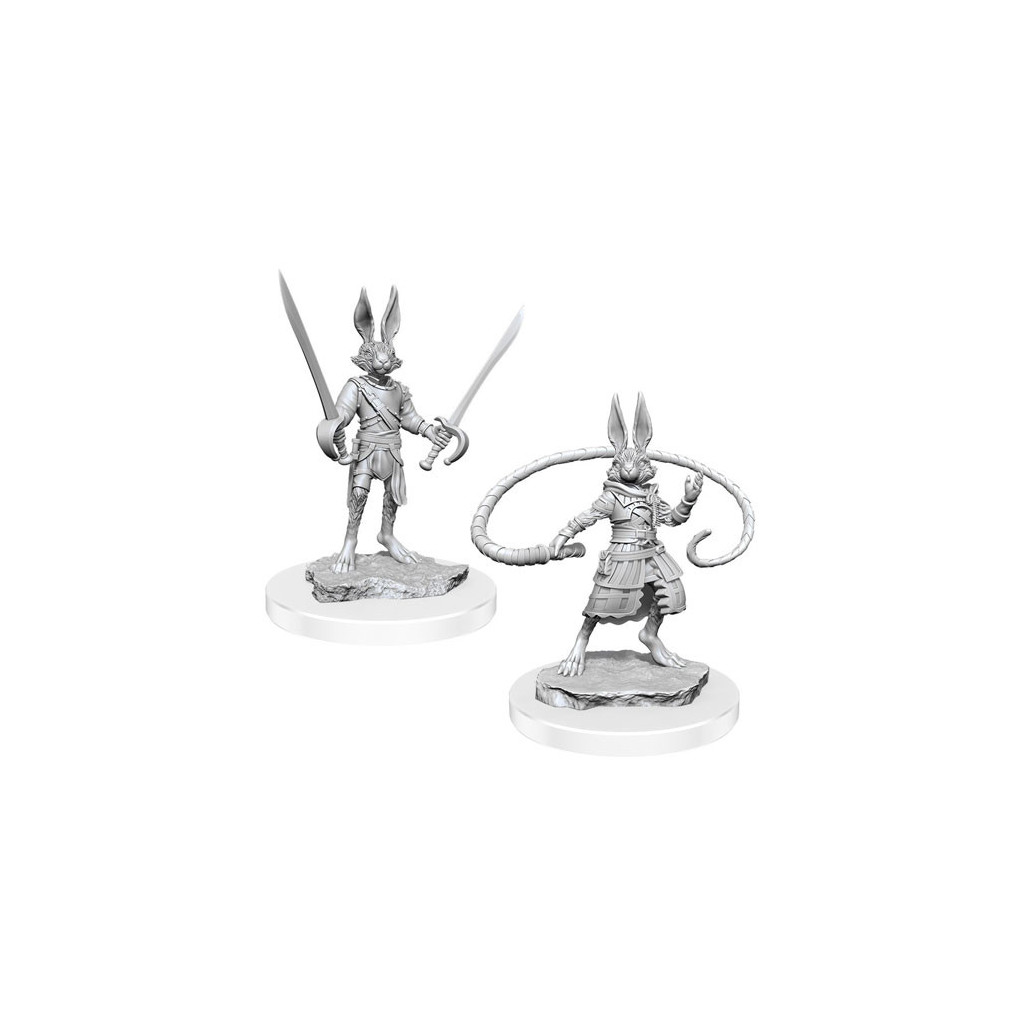 D&D Nolzur's Marvelous Unpainted Miniatures: Harengon Rogues
