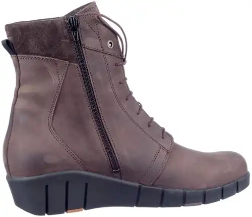 0177510 Wolky bruin - maat 38 veterboot bruin - maat 38 Calandschoen