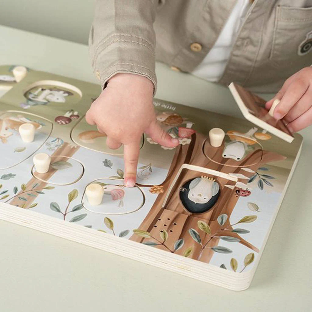 Forest Friends Forest Friends Geluidenpuzzel hout