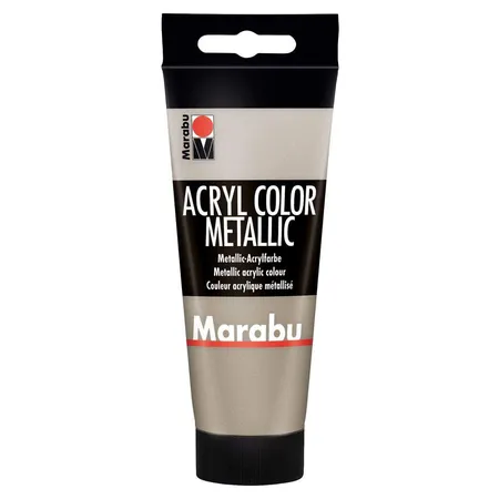 Marabu Acryl Color, Metallic-Taupe 748, 100 ml