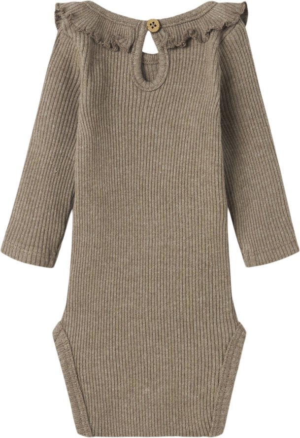 Lil' Atelier NBFSOPHIA SAK LS SLIM BODY LIL Shitake
