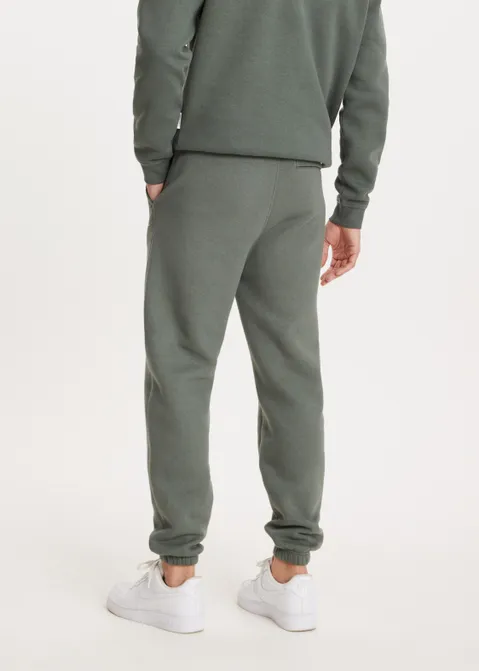 Brushed sweatpants groen (GRN.O)