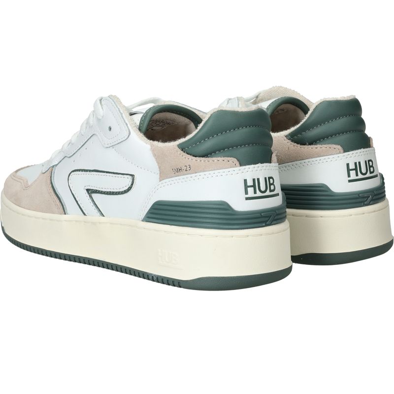 HUB Smash L68 Sneakers Wit Heren