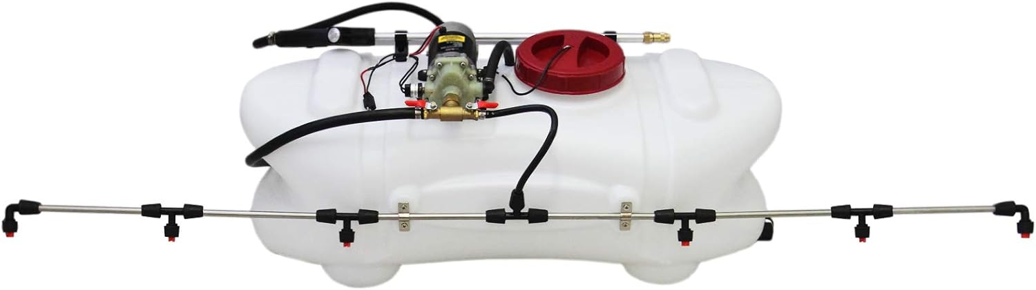 Pulvérisateur Agricole pour Quad ATV 100L Rampe à 6 Buses 12V Pulvérisateur & Accessoires - Fertilisants, Pestiscides, Agricultures