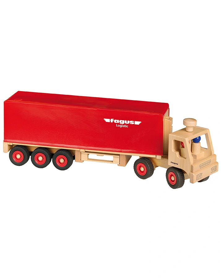 Fagus® - 10.81 – Sattelschlepper 4-teilig in rot