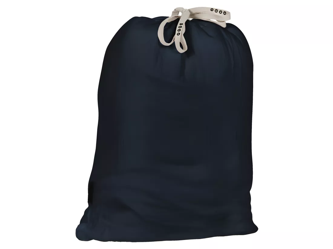 Housse de couette gaze de coton double 240 x 260 cm bleu nuit - PEPA 4