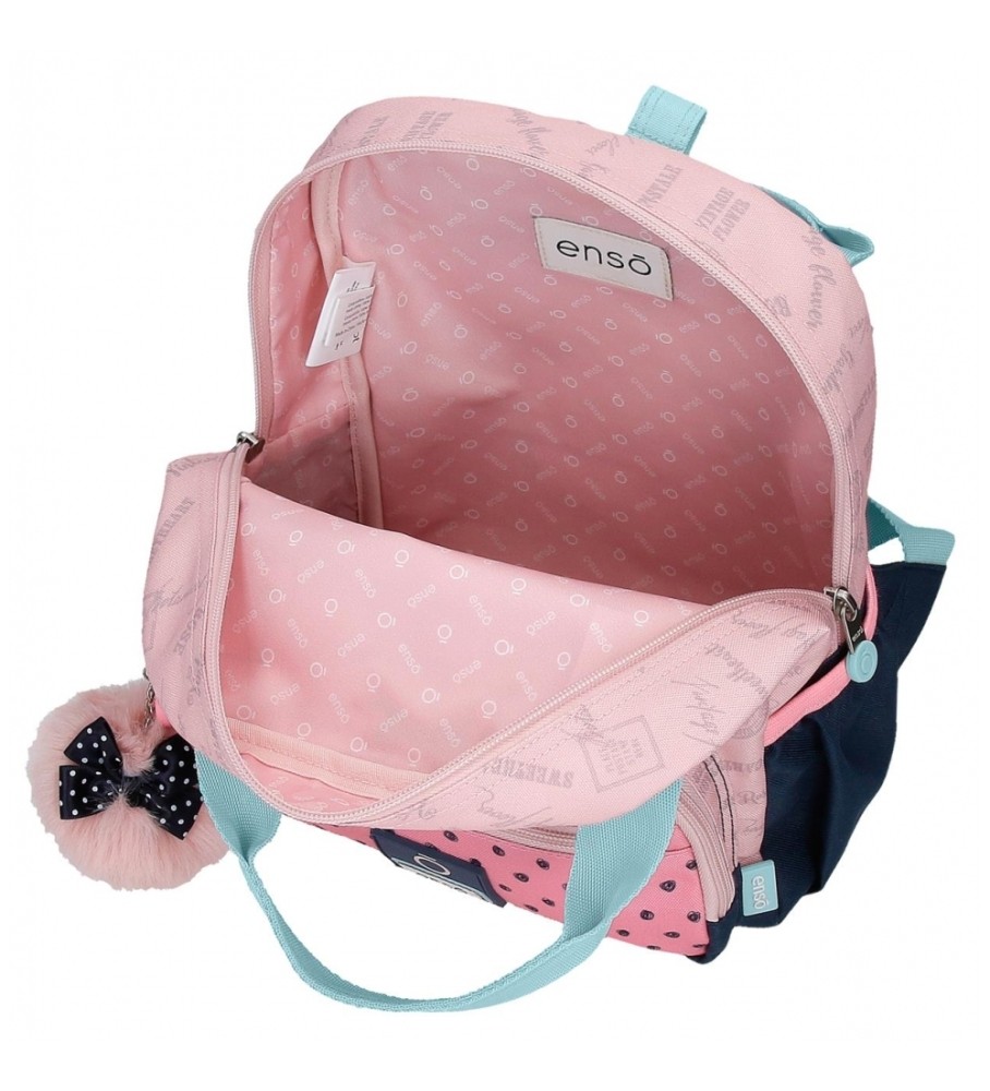 Enso Mochila Bonjour 28cm rosa