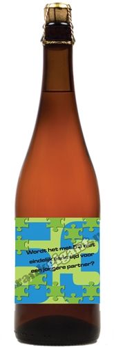 53 jaar Blond Bier 75 cl