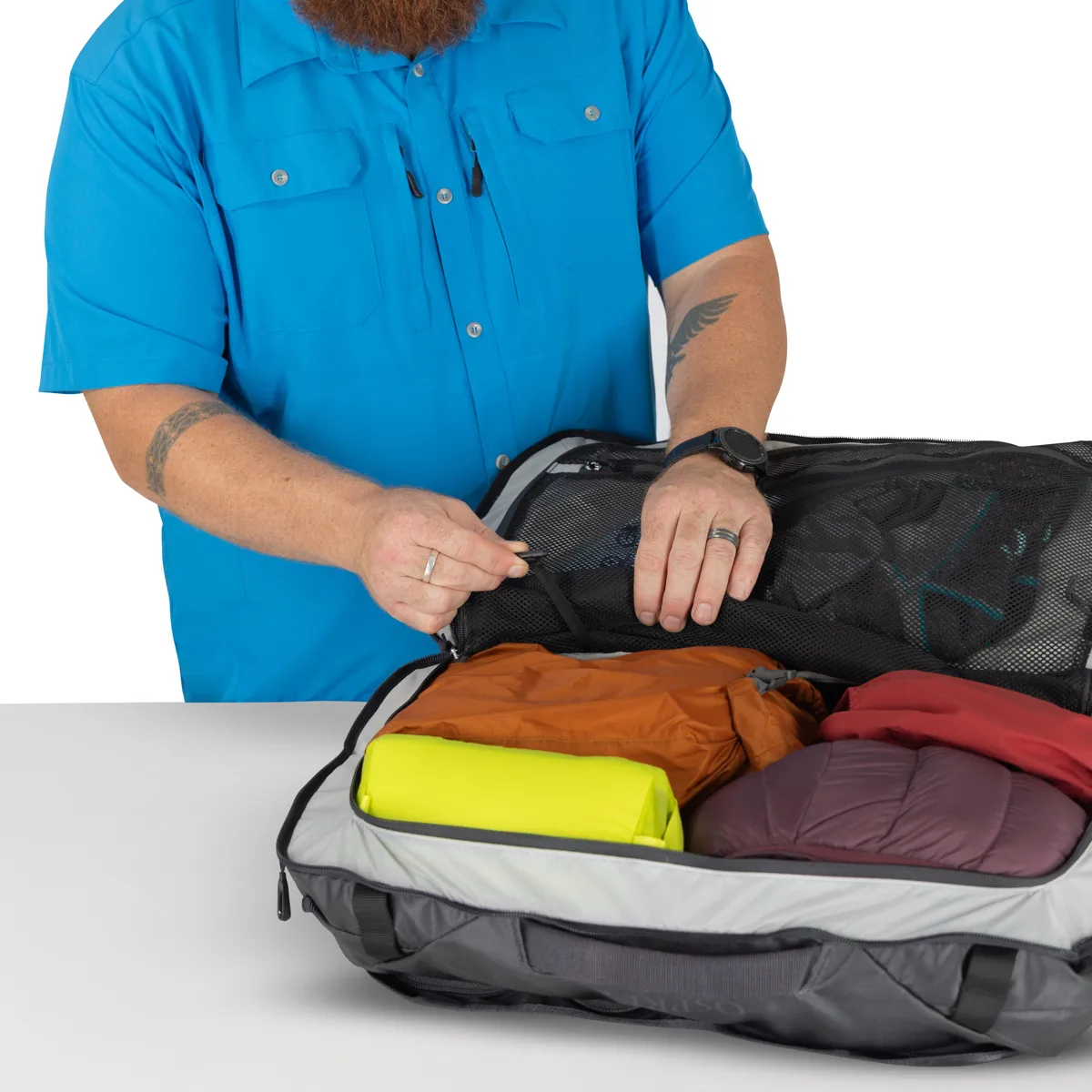 Osprey Transporter Squffel 44 Raven Black/black