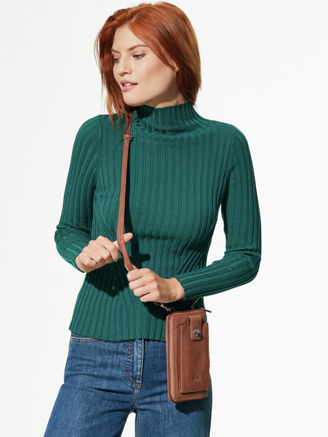 Leder-Handytasche