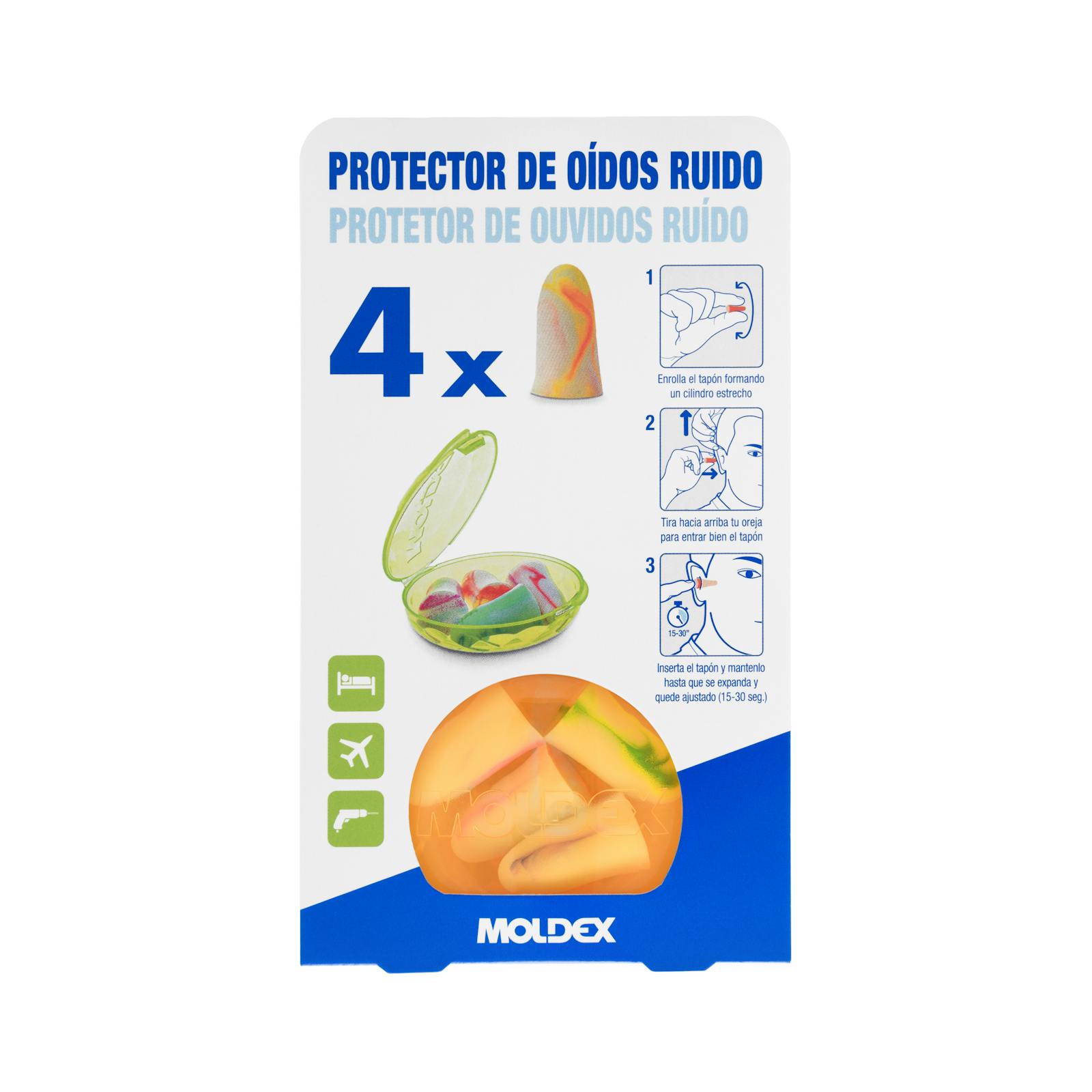 Protections auditives en mousse Moldex
