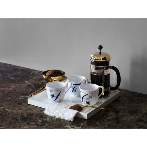 Royal Copenhagen Alfabet Højhankskop, H, 33 cl