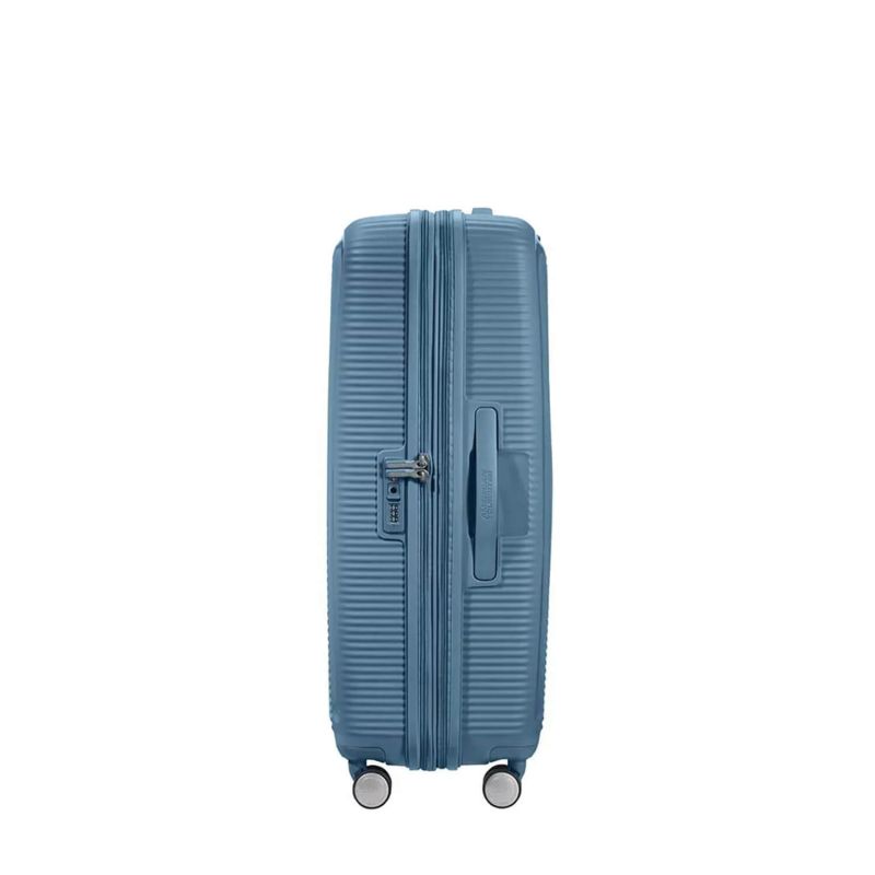 Valise rigide Soundbox Extensible 67 cm Stone blue