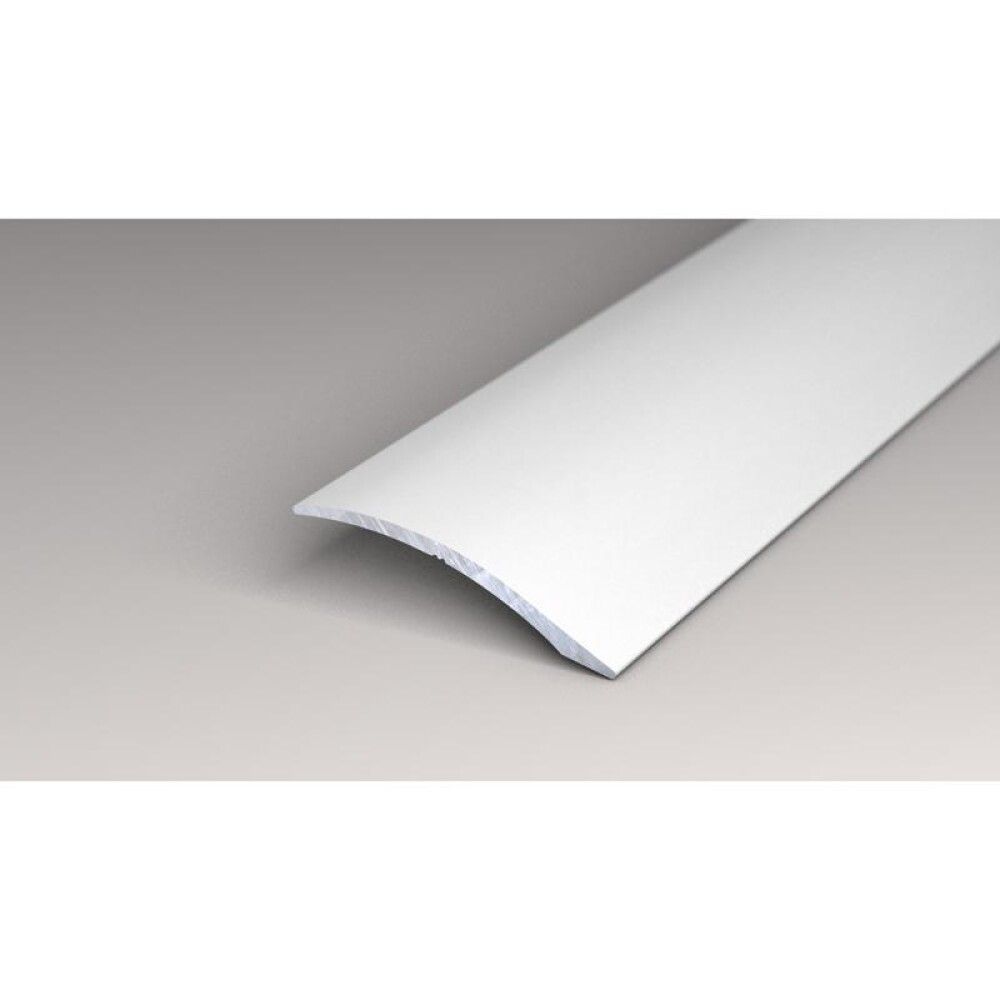 OVERGANGSPROFIL LOGOCLIC ALUMINIUM SØLV 1000X40X18MM