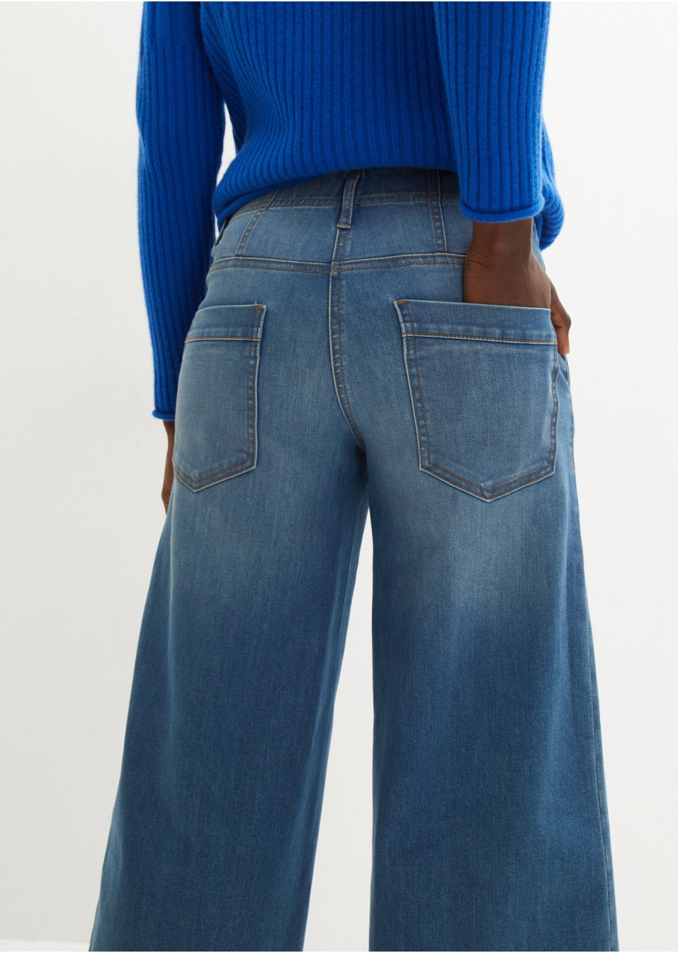 Jupe-culotte en jean