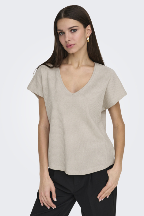 Only beige dames t-shirt
