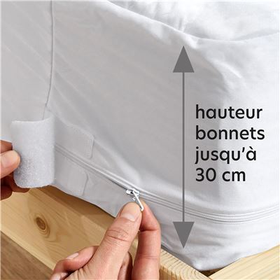 Housse rénove-matelas intégrale - RESPIRANT - ANTI-PUNAISES de lit