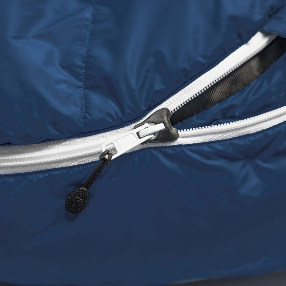 Grüezi Bag Biopod DownWool Ice 185 Schlafsack night blue