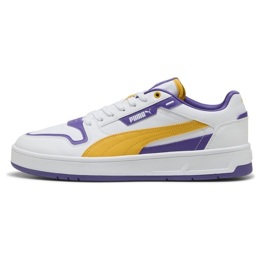 PUMA Court Classic Street Chaussures - Blanc/Violet/Jaune