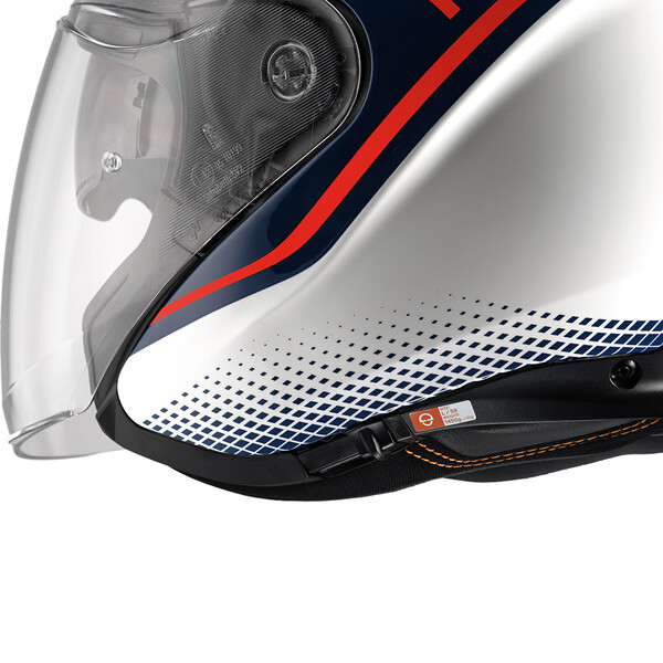 Schuberth - Casque M1 Pro Mercury Blanc / Bleu / Rouge