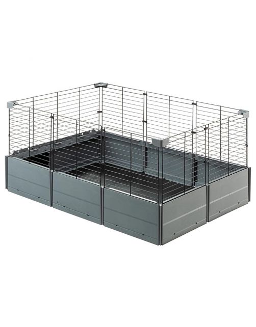 Ferplast Multipla Open - Dierenverblijf - 107.5x72x50 cm Grijs