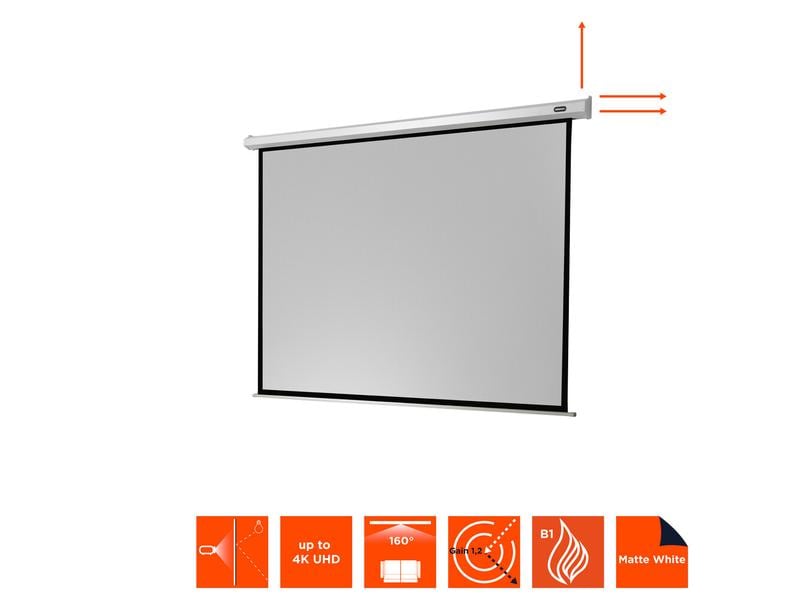 Celexon Motorleinwand Eco 240x180cm 4:3 Leinwand Motor Economy 240 x 180 cm