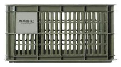 BASIL Panier À Vélo Crate Small 17.5 Litres 29 X 39 X 20 Cm - Moss Vert