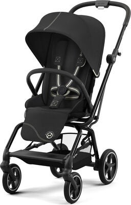Cybex EEZY S TWIST+ 2 Trille, Moon Black/Black Leather