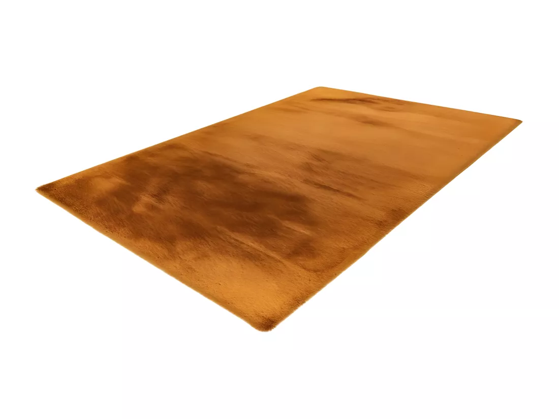 Tapis 170x120cm, design H008N coloris ambré - Confort et élégance pour votre intérieur