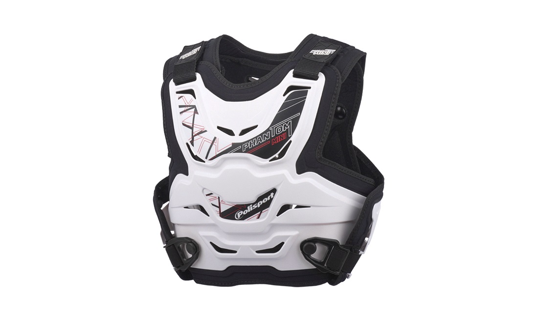 Brynje Polisport Phantom Mini hvid, Kids
