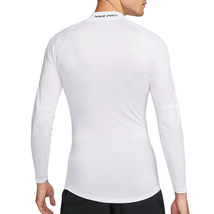 Nike Pro Dri-FIT Mock LS Shirt Heren