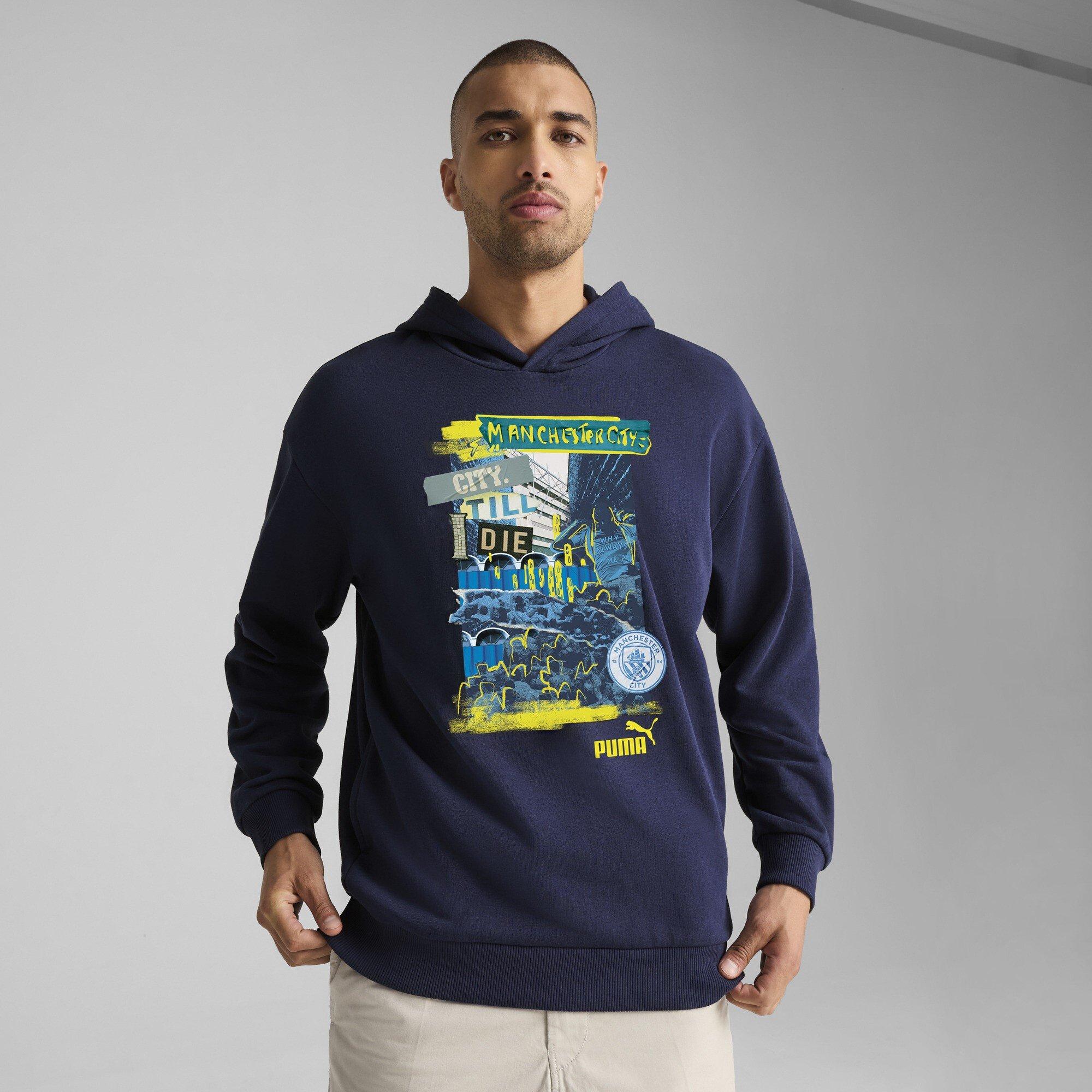 Puma Manchester City FtblNRGY Hoodie Adults