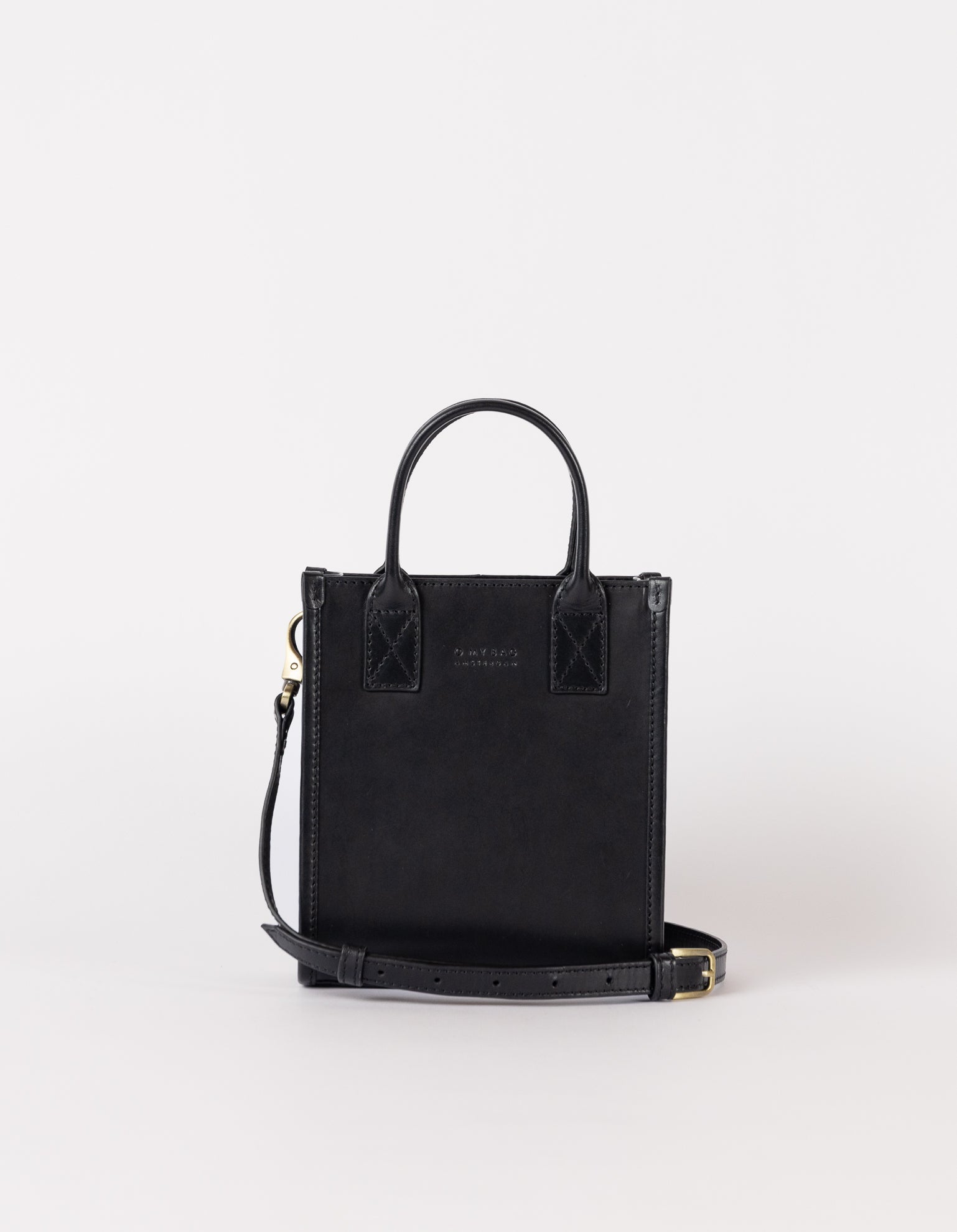 Jackie Mini - Black Classic Leather